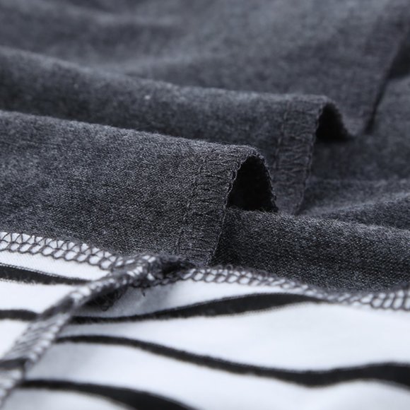 JUST IN! GRAY Rhinestone beaded Long Sleeve Top - Picture 8 of 14